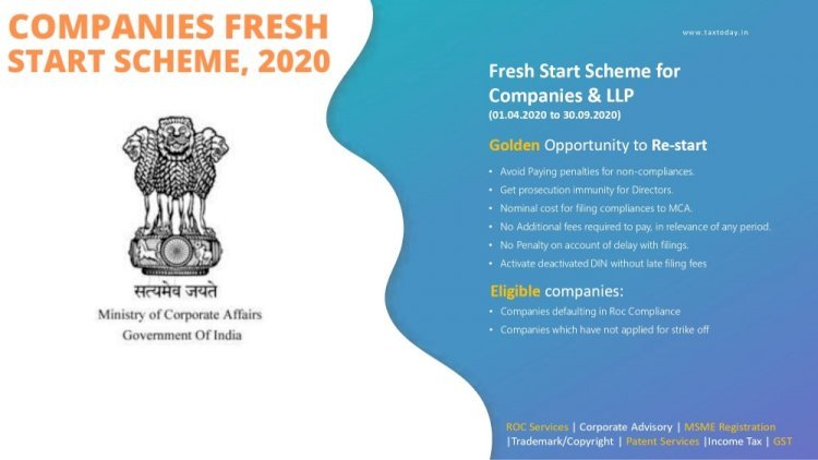 Practical Aspects of Company Fresh Start Scheme 2020